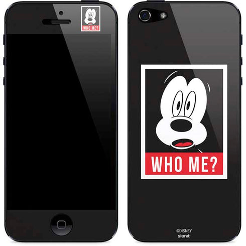 Disney Mickey Mouse Who Me iPhone 5/5s/5SE Skin