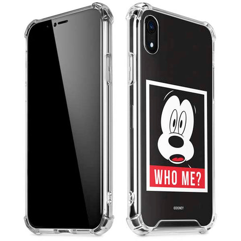 Disney Mickey Mouse Who Me iPhone XR Clear Case