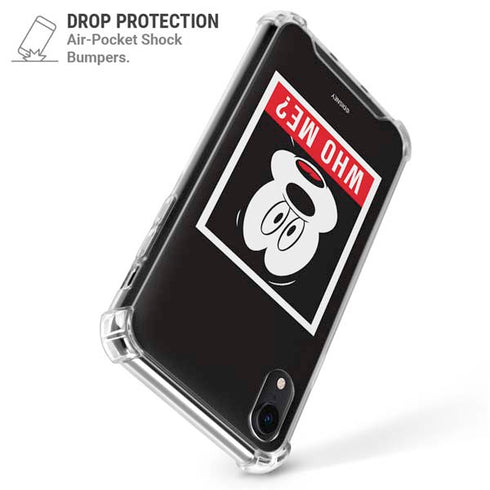 Disney Mickey Mouse Who Me iPhone XR Clear Case