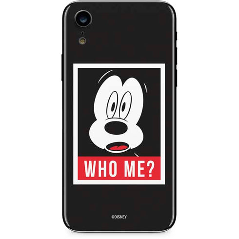 Disney Mickey Mouse Who Me iPhone XR Skin