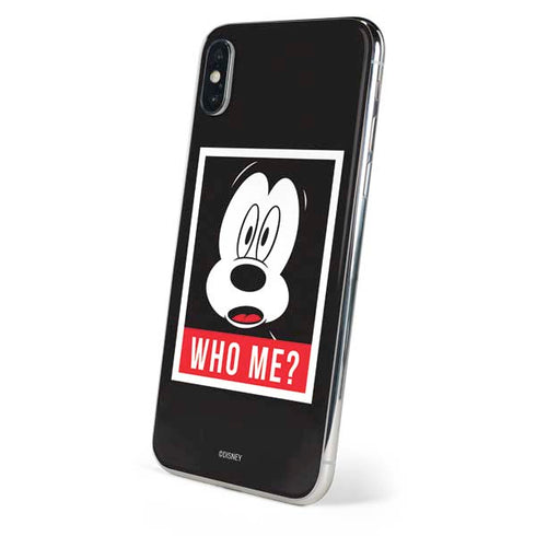 Disney Mickey Mouse Who Me iPhone XS Skin