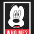 Disney Mickey Mouse Who Me iPhone XS Skin