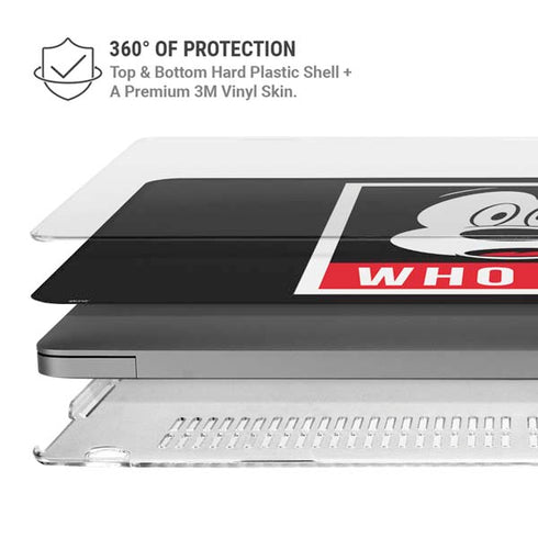 Disney Mickey Mouse Who Me MacBook Pro 16in (2021-25) Case plus Skin