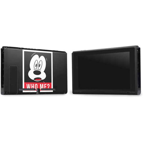 Disney Mickey Mouse Who Me Nintendo Switch Bundle Skin