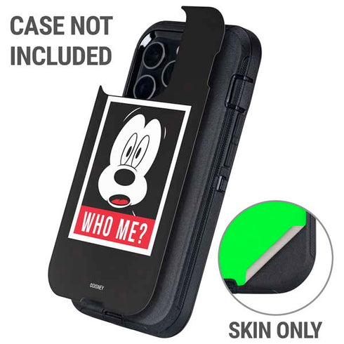 Disney Mickey Mouse Who Me Otterbox Defender iPhone Skin