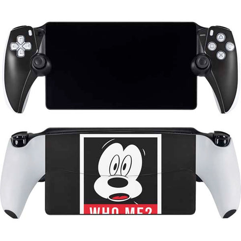 Disney Mickey Mouse Who Me PlayStation Portal Remote Player Skin