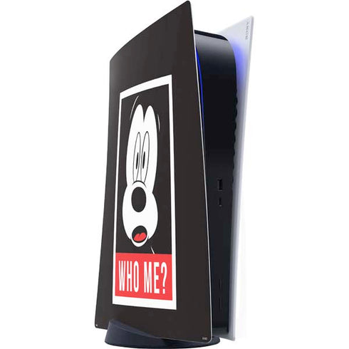 Disney Mickey Mouse Who Me PS5 Digital Edition Console Skin