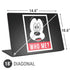 Disney Mickey Mouse Who Me Universal Laptop 18in (14.6 x 10.6in) Skin