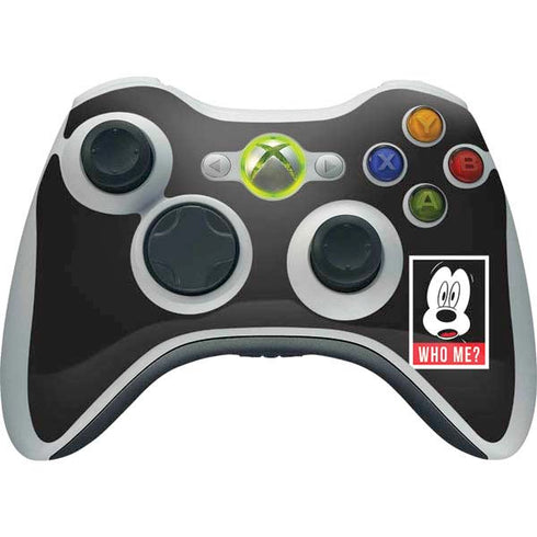 Disney Mickey Mouse Who Me Xbox 360 Wireless Controller Skin