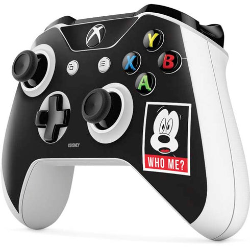 Disney Mickey Mouse Who Me Xbox One S Controller Skin