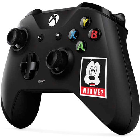 Disney Mickey Mouse Who Me Xbox One X Controller Skin
