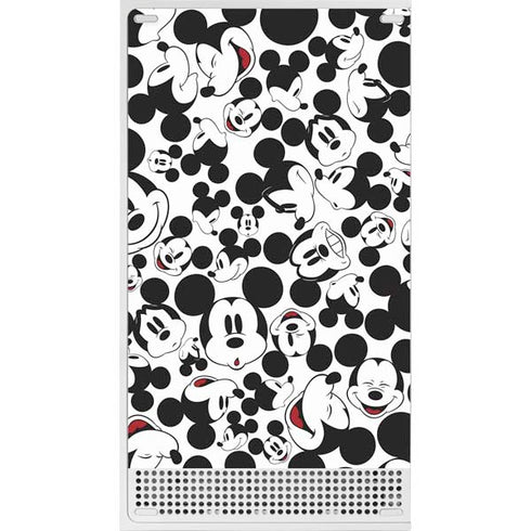 Disney Mickey Mouse Face Pattern Xbox Series S Skins