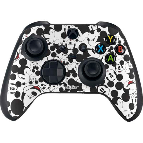 Disney Mickey Mouse Face Pattern Xbox Series X Controller Skin