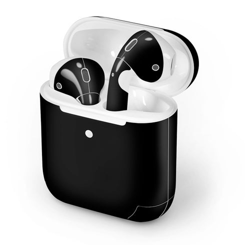 Midnight Solid Apple AirPods 2 Skin