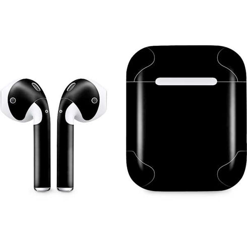 Midnight Solid Apple AirPods Skin