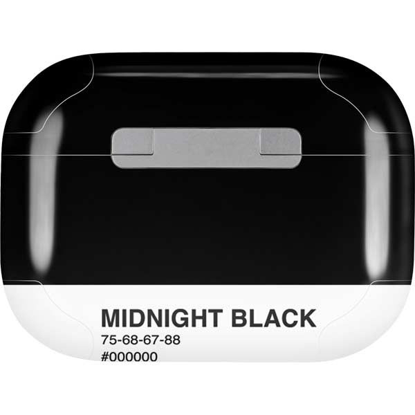 Midnight Black Apple AirPods Pro (2rd Gen, 2022) Skin | Skinit
