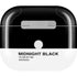 Midnight Black Apple AirPods (3rd Gen 2021) Skin