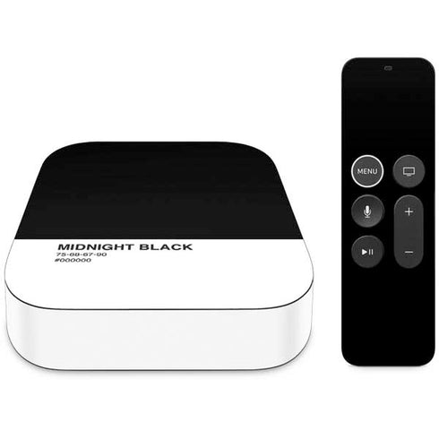 Midnight Black Apple TV Skin