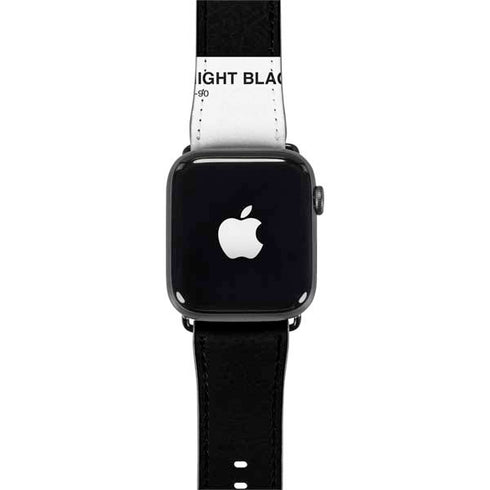 Midnight Black Apple Watch Band 42-44mm