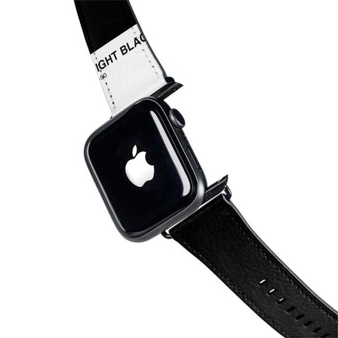 Midnight Black Apple Watch Band 42-44mm