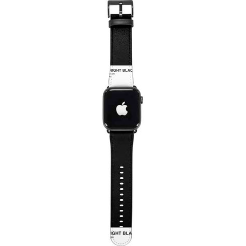 Midnight Black Apple Watch Band 42-44mm