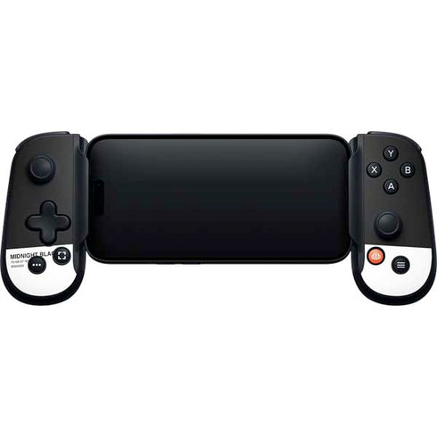 Midnight Black Backbone One for iPhone Game Controller Skin