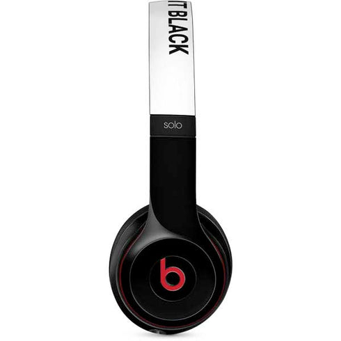 Midnight Black Beats Solo 2 Wireless Skin