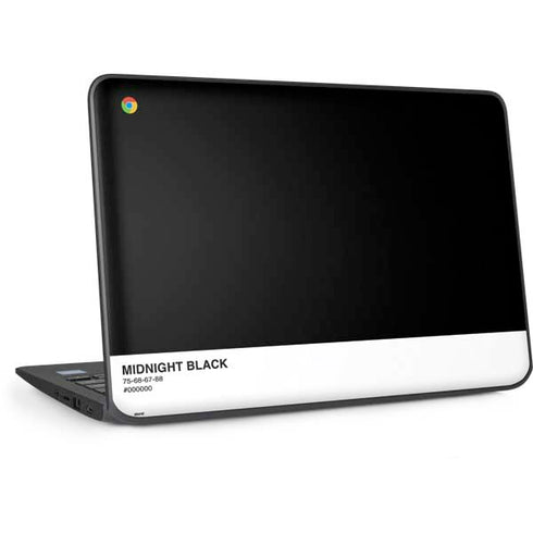 Midnight Black HP Chromebook Skin