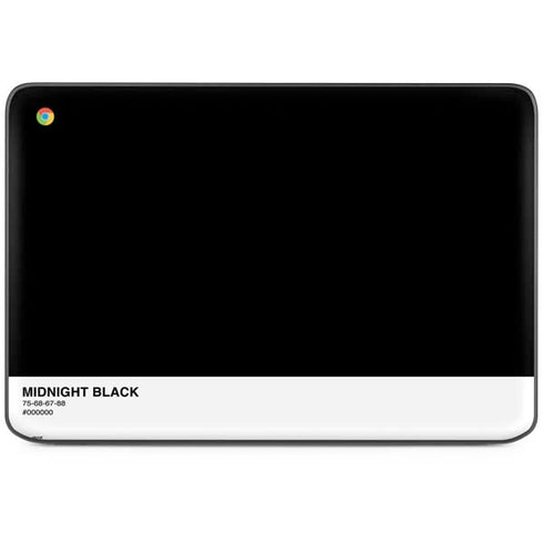 Midnight Black HP Chromebook Skin