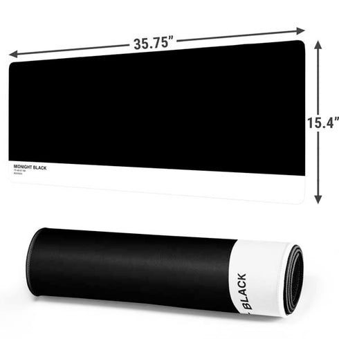 Midnight Black Gaming Mouse Pad