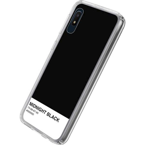 Midnight Black Galaxy A10e Clear Case