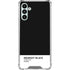 Midnight Black Galaxy A13 5G Clear Case