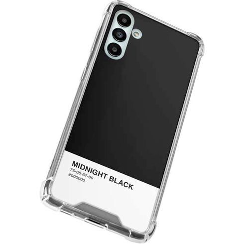 Midnight Black Galaxy A13 5G Clear Case