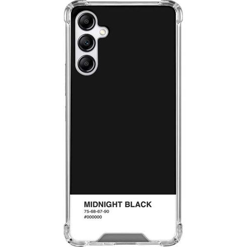 Midnight Black Galaxy A14 5G Clear Case