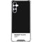 Midnight Black Galaxy A14 5G Clear Case