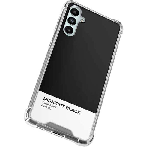 Midnight Black Galaxy A14 5G Clear Case