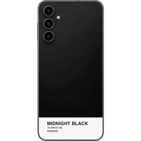 Midnight Black Galaxy A14 5G Skin