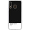 Midnight Black Galaxy A20 Clear Case