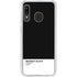 Midnight Black Galaxy A20 Clear Case