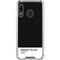 Midnight Black Galaxy A30 Clear Case