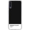 Midnight Black Galaxy A50 Clear Case