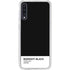 Midnight Black Galaxy A50 Clear Case
