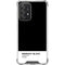 Midnight Black Galaxy A52 5G Clear Case