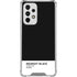 Midnight Black Galaxy A53 5G Clear Case