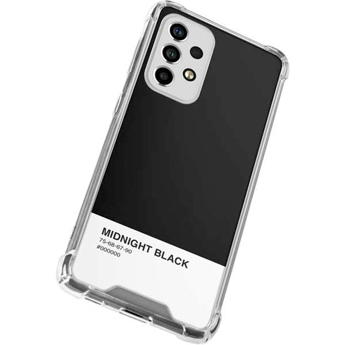 Midnight Black Galaxy A53 5G Clear Case