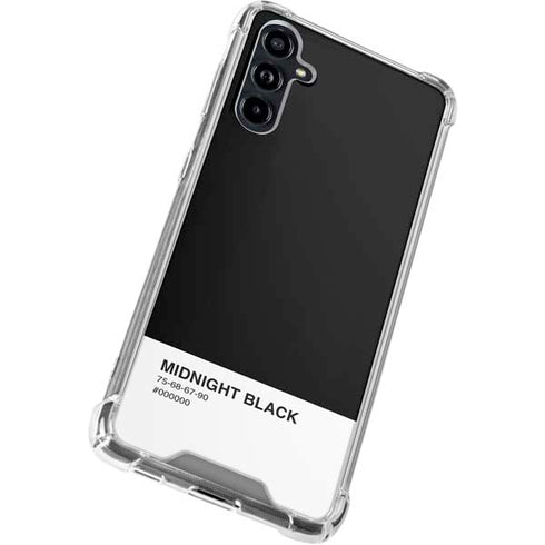 Midnight Black Galaxy A54 5G Clear Case