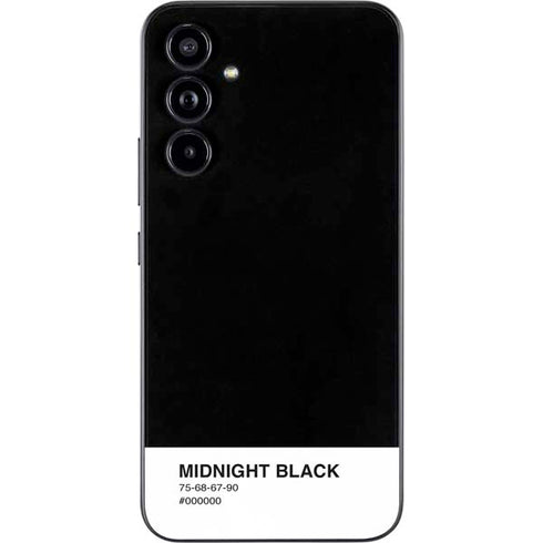 Midnight Black Galaxy A54 5G Skin