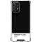 Midnight Black Galaxy A72 5G Clear Case