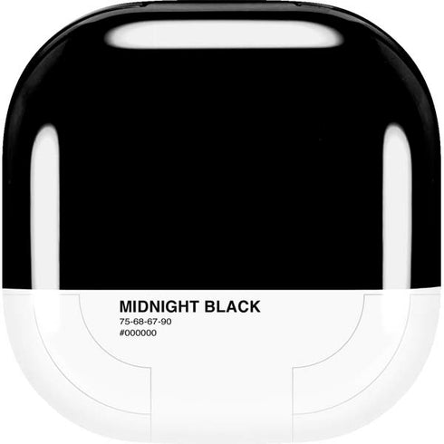 Midnight Black Galaxy Buds Live Skin