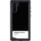 Midnight Black Galaxy Note 10 Waterproof Case